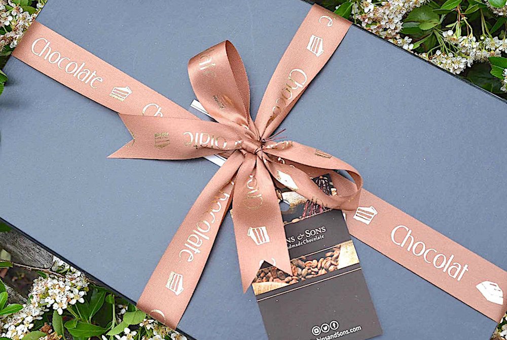 4 pc. Truffle Box Chocolate Wedding Favors | Li-Lac Chocolates