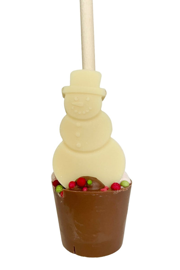 Snowman Hot Chocolate Stirrers