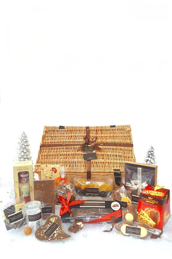 Luxury Christmas Food and Chocolate Gift Hamper UK